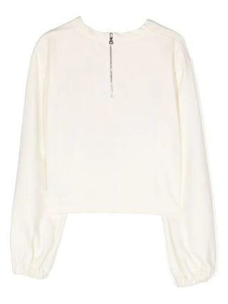 Balmain Kurz geschnittenes Sweatshirt BT4B20-J0035