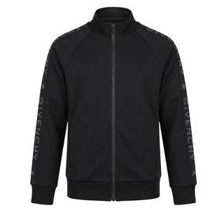 Givenchy Felpa Nera In Triacetato Per Bambini H15081