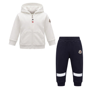 Moncler Tuta Sportiva In Cotone Per Neonato G29518M76920
