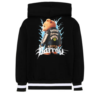 Barrow Bomber In Felpa Nero F6BKJBJK070-110 Per Bambino