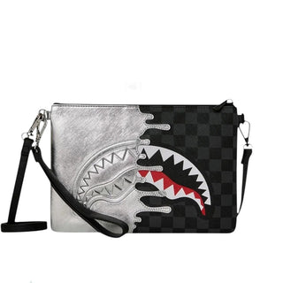 SPRAYGROUND Pochette SILVER SIDE DRIP CHECK 910B8929NSZ