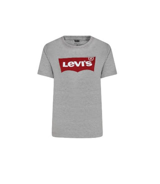 Levis T-Shirt mit Rundhalsausschnitt und Logo vorne 9E8157