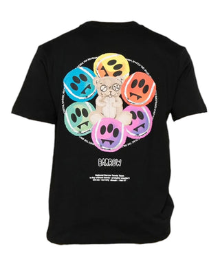 Barrow T-shirt A Maniche Corte S5BWUATH053 Con Stampa