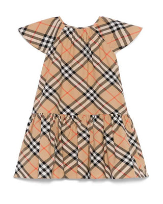 Burberry Abito in cotone Check 8100990