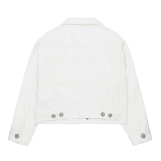 MM6 Maison Margiela Giubbino Jeans In Denim Bianco M60922-MM06S-M6101