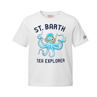 Mc2 Saint Barth T-shirt Denver Jr Con Polipo DNV0001/02002L Per Bambino
