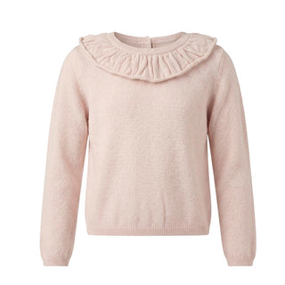 Il Gufo Pullover mit Rüschen A21MA354EM220