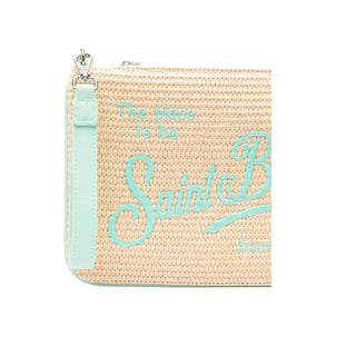 Mc2 Saint Barth Borse in raffia con logo PARISIENNE 04254H