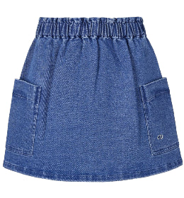 Dior Denim skirt with logo 3WBM12SKTE