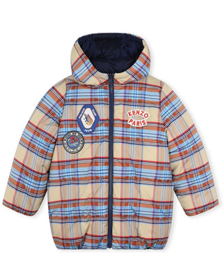 Kenzo Giubbino reversibile con cappuccio da bambino K60814