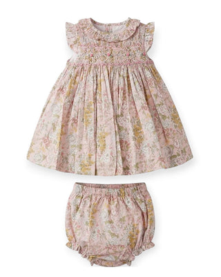 Tartaleta Vestina Cerimonia con punto smock B8123V
