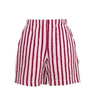 Doudou Bermuda a righe in lino da bambina DW6Q39-I0158