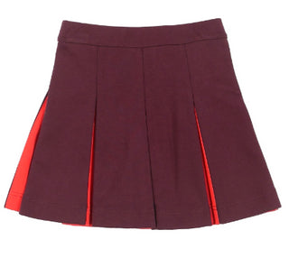 Burberry Logo Pleated Skirt 8069556