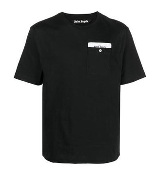 Palm Angels T-shirt con taschino PMAA088E23JER0011003