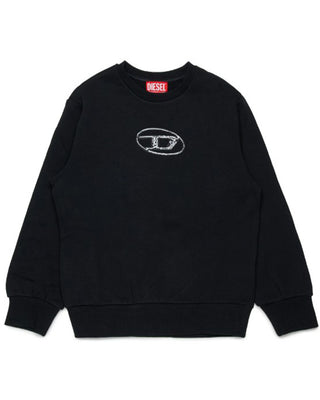 Diesel Felpa girocollo con logo Oval D multi-layered J02486-KYAQK