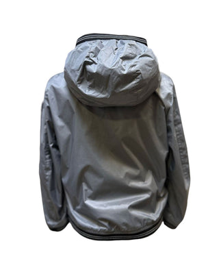 Blauer Giubbino con cappuccio 25SBLKC06443