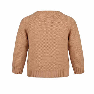 SNUG Cardigan Beige In Misto Lana 934AR6W003140 Per Neonati