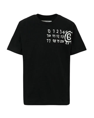 Maison Margiela T-shirt in jersey con Numeric logo M60897-MM02Y