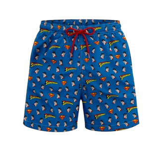 Mc2 Saint Barth Costume Jeans Lighting Con Stampa Superman JEA0004/03759L Per Bambino