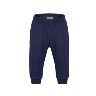 Moschino Tuta Sportiva In Cotone Per Neonati MUK03P