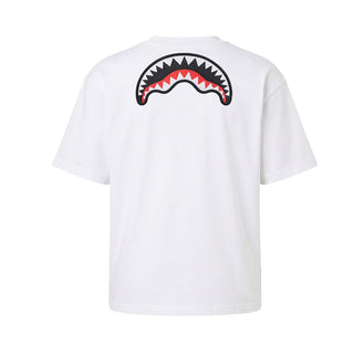 SPRAYGROUND T-shirt Bianca Con Stampa SPY1565WHT Per Bambini