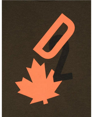 Dsquared2 Felpa con cappuccio e logo DQ2465-D0094