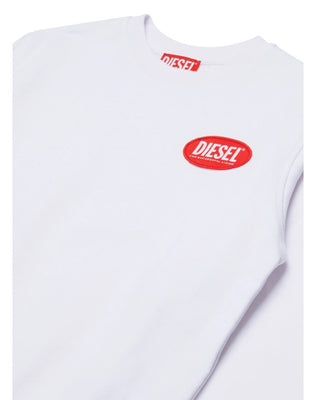 Diesel Felpa girocollo con Diesel Oval label J02482-KYAQK