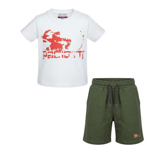 Cesare Paciotti Completo Con T-Shirt E Bermuda Per Neonato COMP6110B-V2