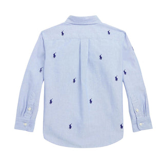Polo Ralph Lauren Camicia Oxford In Cotone Per Bambino 322878876001