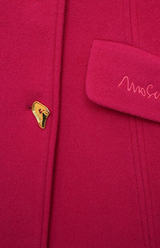 Moschino Double Breasted Coat HDS04E