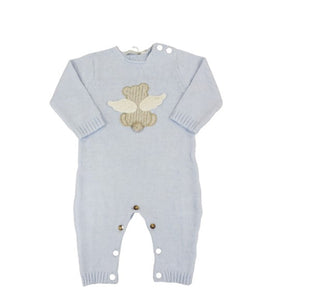 Nanan Baby Onesie 22079 mit Knöpfen und Teddybär