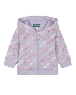 Kenzo Completo sportivo lilla da neonata K60467