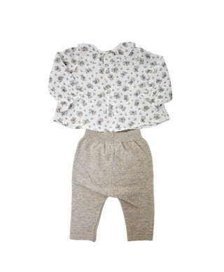 Doctor Kids Zweiteiliger Spielanzug dk162 Knöpfe auf der Rückseite