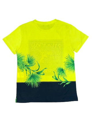 Versace T-shirt girocollo con stampa VFTS282