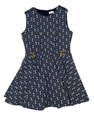 Elisabetta Franchi Ärmelloses Kleid EFAB484