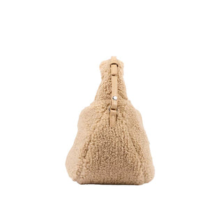 MM6 Maison Margiela Borsa In Tessuto Teddy Beige M61143-MM09I-M6714 Per Bambina