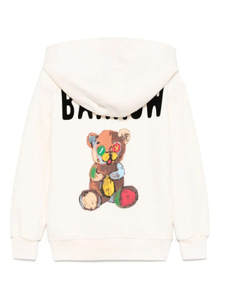 Barrow Felpa con cappuccio e stampa S5BKJUHS019