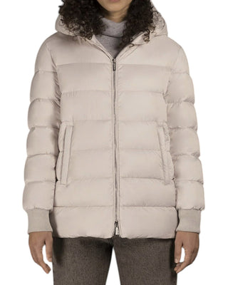 MooRER Giubbino Con Cappuccio FABULA In Misto Lana