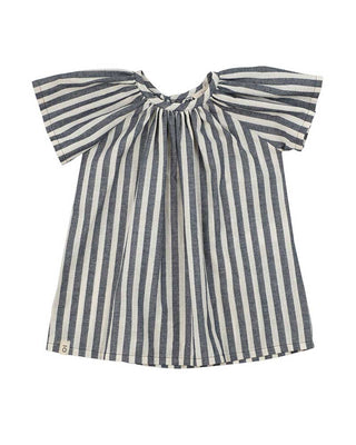 Maperò Abito in fantasia rigata M31229J