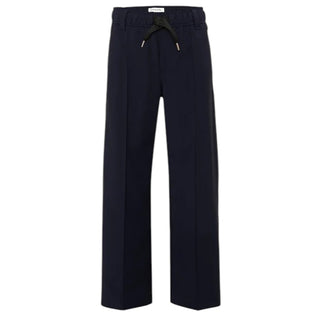 Lanvin Pantaloni Eleganti Blu In Fresco Di Lana N30441/868 Per Bambino