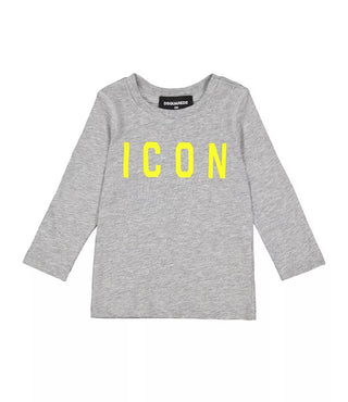 Dsquared2 T-shirt girocollo con logo frontale DQ03NG-D00MW