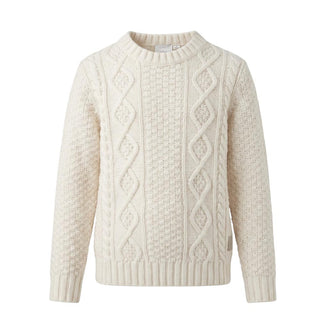 Eleventy Maglia Avorio In Lana Per Bambino 4R9O60-W0093