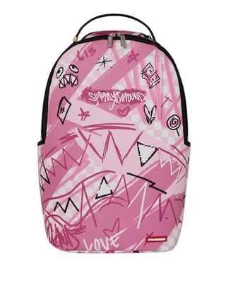 SPRAYGROUND Zaino PINK SMOKE CHECK DLXSV 910B8672NSZ