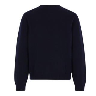 Gucci Maglia Girocollo Blu In Lana 795347-XKD-7440