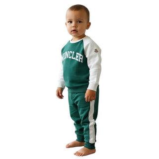 Moncler Tuta In Felpa Per Neonato I29518M00010