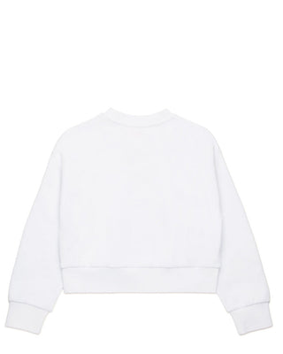 Diesel Felpa cropped con logo Oval D J01826-KYAX3