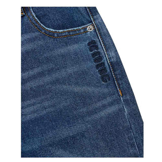 Iceberg Jeans in denim blu scuro con logo PTICE6301B