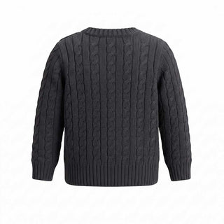 Il Gufo Maglia A Trecce In Lana A21MA332EM220 Per Neonato
