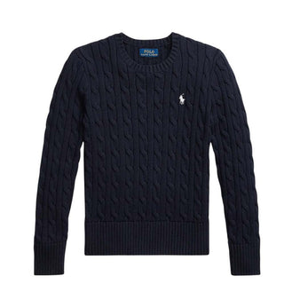 Polo Ralph Lauren Maglia Blu A Trecce Per Bambina 313901316009