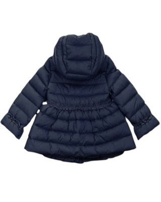 Il Gufo Giubbino blu svasato con rouches A18GM274N0035